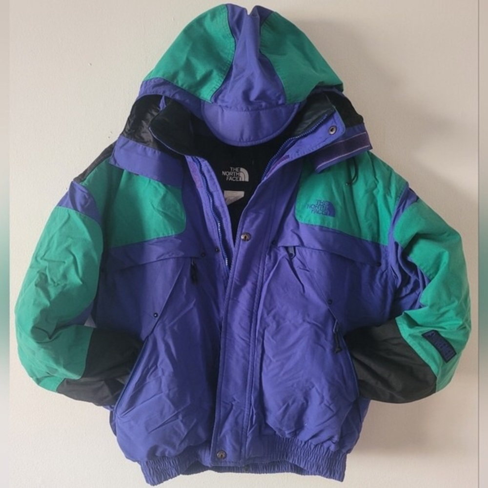 90s Vintage North Face Down Filled Ski Jacket. Size Medium.